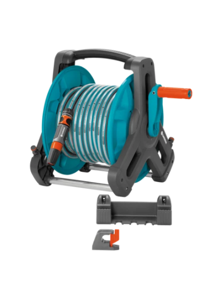 Dévidoir portable et mural 50 Classic équipé - GARDENA 13 mm 20 m