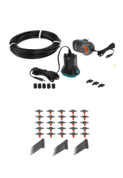 Kit Arrosage automatique balcons et terrasses Jardin urbain 6 balconnières